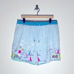 Vineyard Vines Scenic Swim Trunks NWT